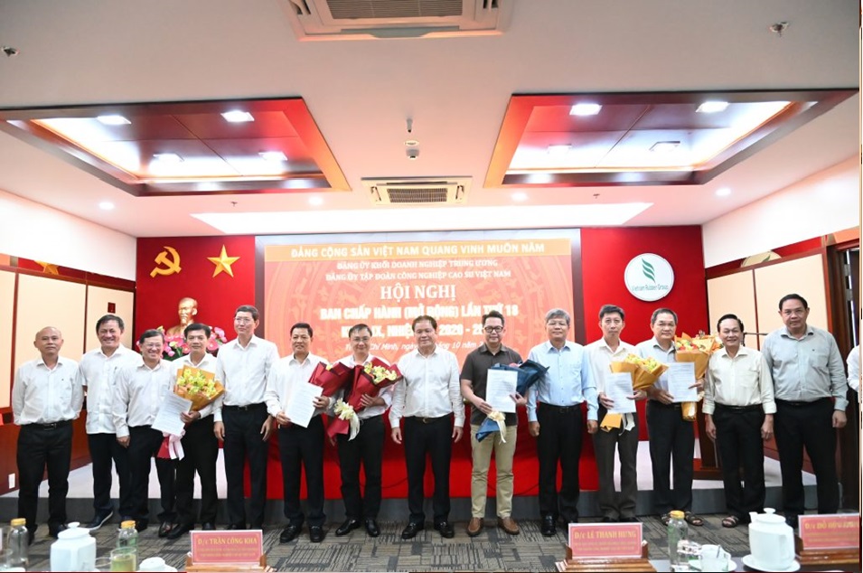 Đảng ủy VRG thực hiện tốt công tác xây dựng Đảng, sản xuất kinh doanh